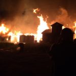 РенТВ показал пожар в Осташкове